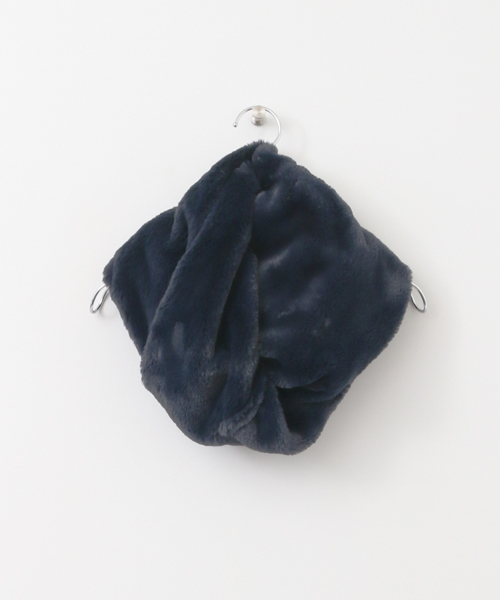 SENSE OF PLACE by URBAN RESEARCH(センスオブプレイスバイアーバンリサーチ)の「フェイクファースヌード(ストール/ショール・レディース・ネイビー/グレー/ダークグレー・ONE)」の3枚目の写真