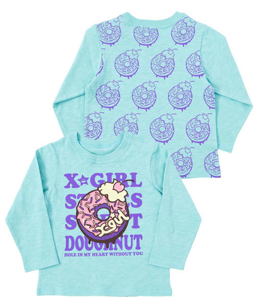 X-girl Stages（エックスガールステージス）の「L/S TEE “SWEET 