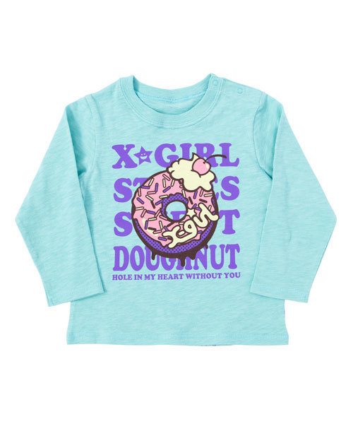 X-girl Stages（エックスガールステージス）の「L/S TEE “SWEET 