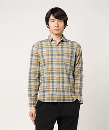 quadro | 先染綿ローンチェックレギュラーシャツ(シャツ/ブラウス)