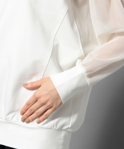 LEPSIM(レプシィム)の「★店舗限定アイテム★ソデキリカエドルマンプルオーバー 777657(Tシャツ/カットソー・レディース・ブラック/オフホワイト/ピンク・FREE)」の17枚目の写真