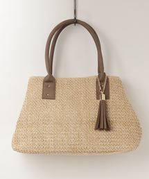 VitaFelice | スクエアカゴバッグ/トートバッグ(かごバッグ)