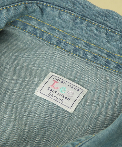 Lee（リー）の「[Lee(リー）] デニムマキシワンピース（ワンピース・レディース・ネイビー/ライトブルー・SMALL/MEDIUM）」の12枚目の写真