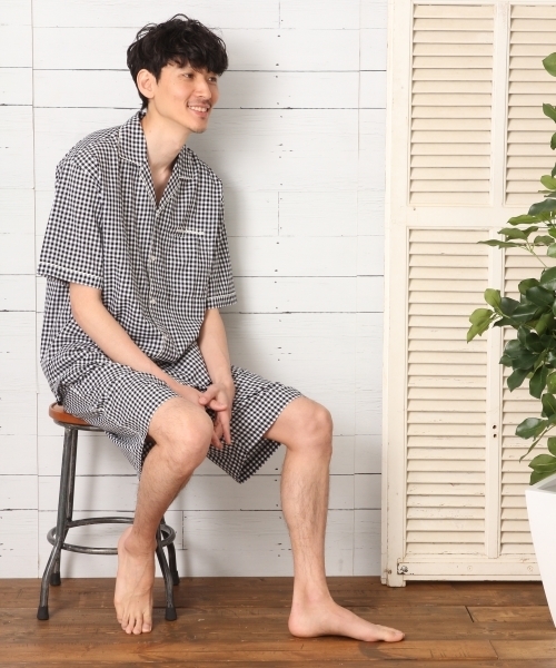 GLOBAL WORK(グローバルワーク)の「【ROOM】ショートパンツ/790936(その他パンツ・メンズ・ホワイト/ブラック/ダークブラウン・MEDIUM/LARGE)」の6枚目の写真