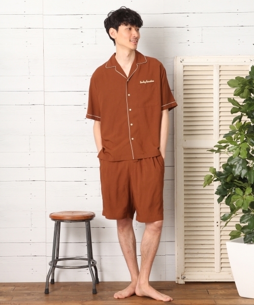 GLOBAL WORK(グローバルワーク)の「【ROOM】ショートパンツ/790936(その他パンツ・メンズ・ホワイト/ブラック/ダークブラウン・MEDIUM/LARGE)」の7枚目の写真