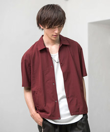 MinoriTY | ショートスリーブコーチジャケット コーチシャツ(シャツ/ブラウス)