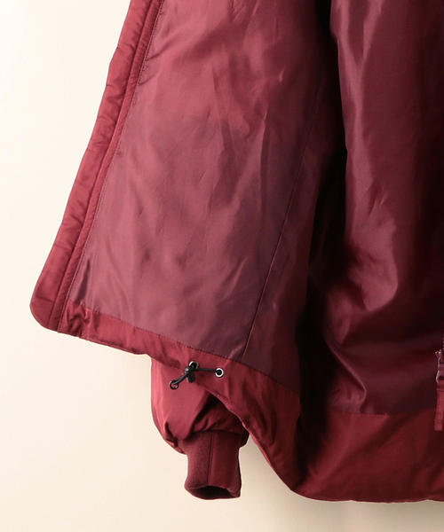 coen（コーエン）の「フーデッドショートダウン（アウター/ダウンジャケット/ダウンコート/ブルゾン）（ダウンジャケット/コート・レディース・ネイビー/ブラック/ワイン・LARGE/MEDIUM）」の17枚目の写真