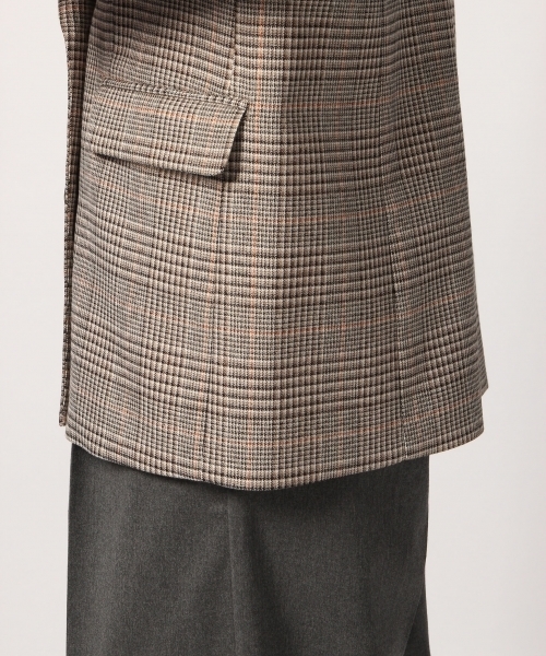 GLOBAL WORK（グローバルワーク）の「グレンチェックダブルジャケット/803402（テーラードジャケット・レディース・ブラウン・MEDIUM/LARGE）」の12枚目の写真