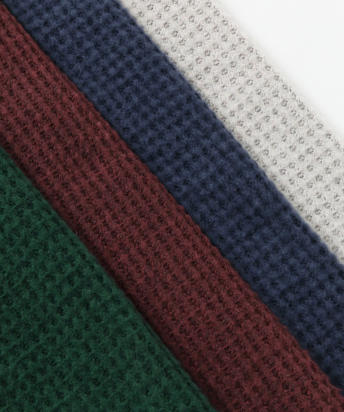 ITEMS URBANRESEARCH（アイテムズ アーバンリサーチ）の「ワッフルパーカー（パーカー・レディース・ネイビー/グレー/グリーン/ボルドー・FREE）」の15枚目の写真