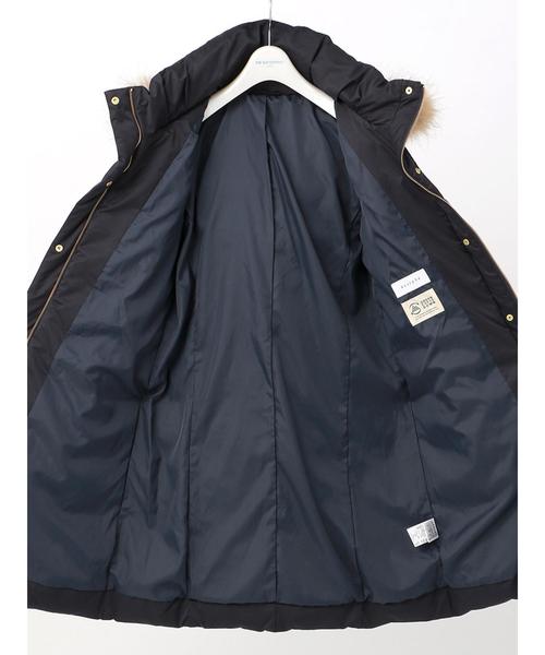 THE SUIT COMPANY - 新品！THESUITCOMPANY ファー付きフーデットダウンアウター 新品！THESUITCOMPANY ファー付きフーデットダウンアウター（THE
