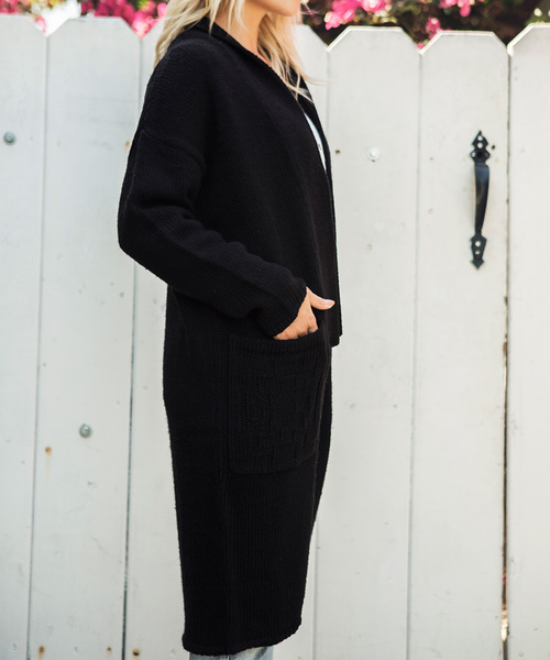 ALEXIA STAM（アリシアスタン）の「Design Pocket Knit Cardigan/ニットカーディガン（カーディガン/ボレロ・レディース・ブラック/グレー/ブラウン系その他・FREE）」の16枚目の写真
