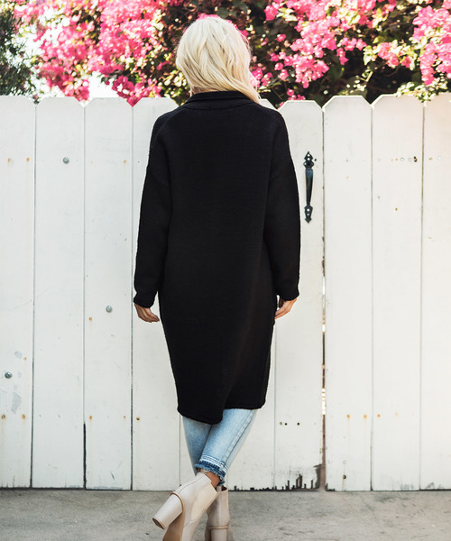 ALEXIA STAM（アリシアスタン）の「Design Pocket Knit Cardigan/ニットカーディガン（カーディガン/ボレロ・レディース・ブラック/グレー/ブラウン系その他・FREE）」の17枚目の写真