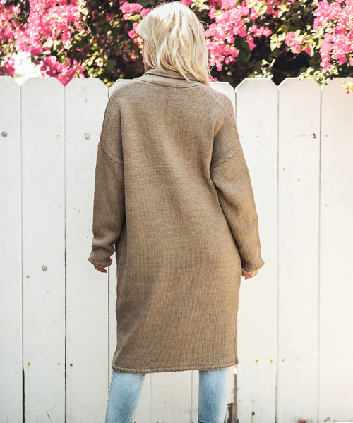 ALEXIA STAM（アリシアスタン）の「Design Pocket Knit Cardigan/ニットカーディガン（カーディガン/ボレロ・レディース・ブラック/グレー/ブラウン系その他・FREE）」の12枚目の写真