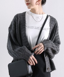 classicalelf | ガーター編みショート丈カーディガン(カーディガン/ボレロ)