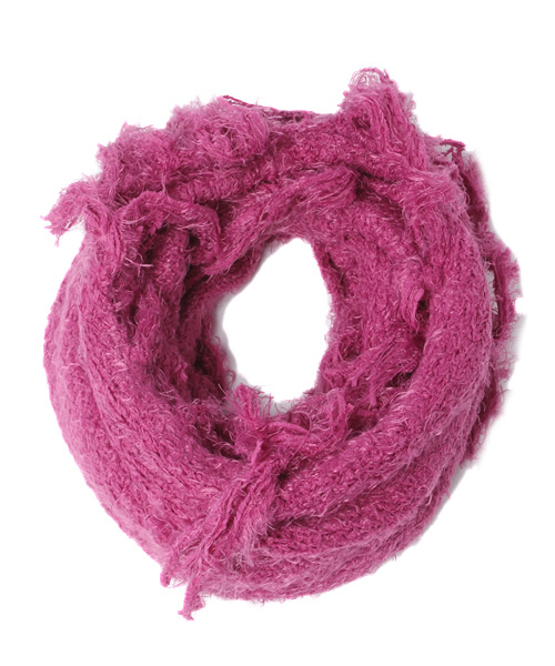 Kastane（カスタネ）の「【Kastane】フワーンケープ（ストール/ショール・レディース・オフホワイト/ターコイズブルー/グレー/ピンク/ネイビー・FREE）」の11枚目の写真