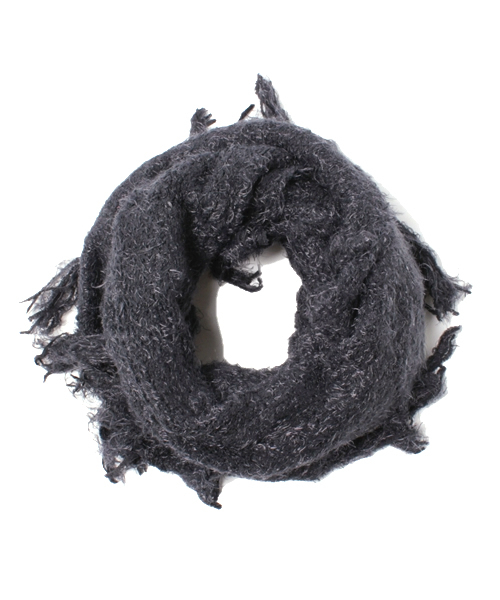 Kastane（カスタネ）の「【Kastane】フワーンケープ（ストール/ショール・レディース・オフホワイト/ターコイズブルー/グレー/ピンク/ネイビー・FREE）」の13枚目の写真