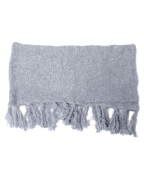 Kastane（カスタネ）の「【Kastane】フワーンケープ（ストール/ショール・レディース・オフホワイト/ターコイズブルー/グレー/ピンク/ネイビー・FREE）」の9枚目の写真