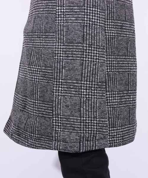 8(eight)(エイト)の「チェスターコート ニット フリース(チェスターコート・メンズ・チェック/ブラック/グレー・LARGE/X-LARGE/MEDIUM)」の21枚目の写真