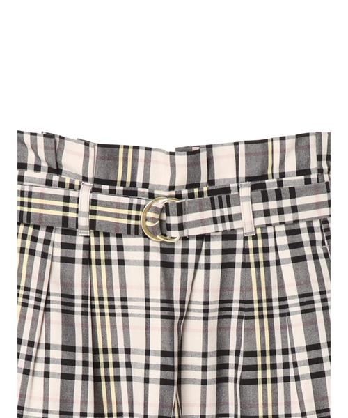 AMERICAN HOLIC（アメリカンホリック）の「ウエストフリルベルト付ワイドパンツ（その他パンツ・レディース・ストライプ/チェック/ブラウン系その他4・M/L）」の21枚目の写真