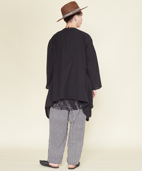 チャイハネ(チャイハネ)の「【チャイハネ】yul プレーン変形MEN'Sバンドカラーシャツ(シャツ/ブラウス・メンズ・ブラック/ベージュ/カーキ/ブルー/マスタード/ネイビー・FREE)」の19枚目の写真