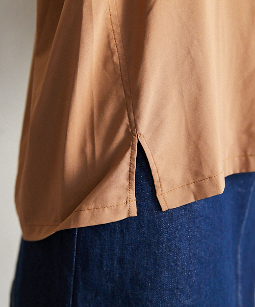 PairPair（ペアペア）の「オープンカラーシャツ（シャツ/ブラウス・メンズ・キャメル・MEDIUM）」の6枚目の写真