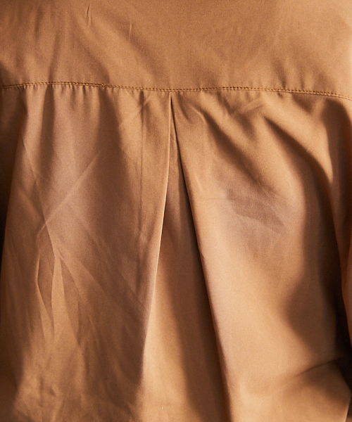 PairPair（ペアペア）の「オープンカラーシャツ（シャツ/ブラウス・メンズ・キャメル・MEDIUM）」の8枚目の写真