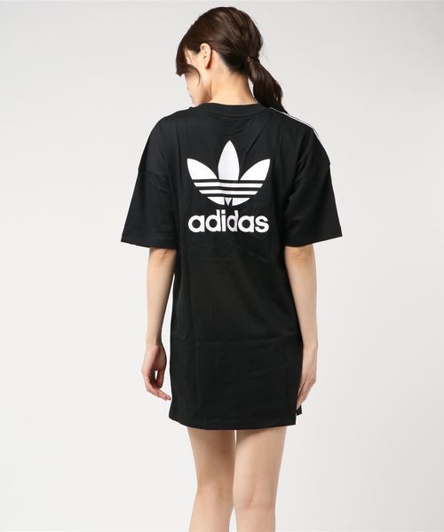 【adidas】TREFOIL DRESS ワンピース adidas（アディダス）の「トレフォイルワンピース [TREFOIL