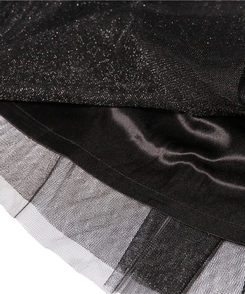 MAJESTIC LEGON（マジェスティックレゴン）の「Ｓラメチュールスカート（スカート・レディース・アイボリー/ブラック/ネイビー・FREE）」の8枚目の写真