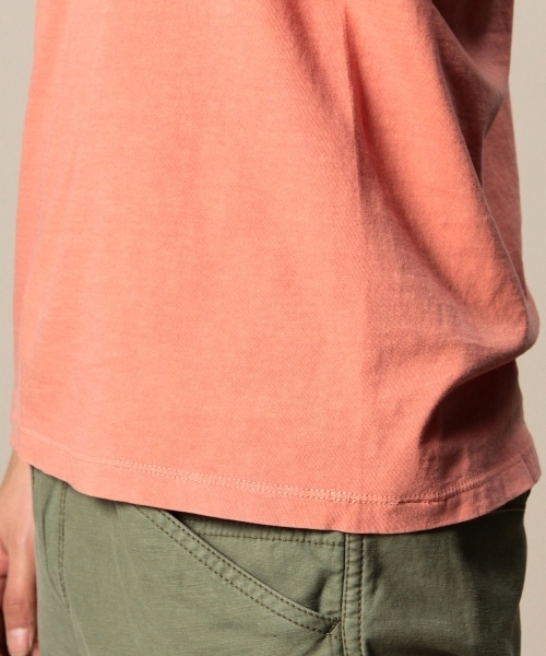 BEAUTY&YOUTH UNITED ARROWS（ビューティーアンドユースユナイテッドアローズ）の「BY チューブ 1ポケット Vネック ショートスリーブ カットソー ◆（Tシャツ/カットソー・メンズ・ホワイト/ダークグレー/ロイヤルブルー/イエロー/ライトブルー/ライトピンク/ライトグレー・MEDIUM/SMALL/LARGE/X-LARGE）」の14枚目の写真