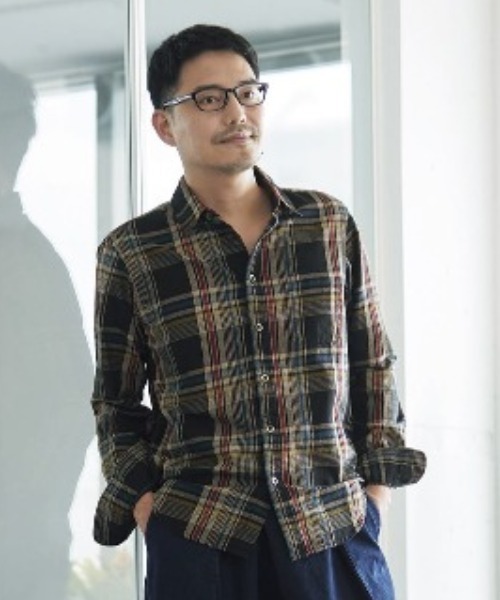 セール サニークラウズ 気さくなチェックシャツ メンズ シャツ ブラウス Sunny Clouds サニークラウズ のファッション通販 Zozotown