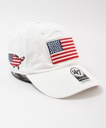'47（フォーティーセブン）の「MLB公認 ’47BRAND CLEAN UP CAP 星条旗 クリーナップキャップ（キャップ）」