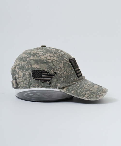 '47（フォーティーセブン）の「MLB公認 ’47BRAND CLEAN UP CAP 星条旗 クリーナップキャップ（キャップ・メンズ・ホワイト/ブラック/ネイビー/ブラウン/グレー/カモフラージュ/ブラック×ホワイト/グレー系その他/ベージュ系その他/ウッドランド・FREE）」の16枚目の写真