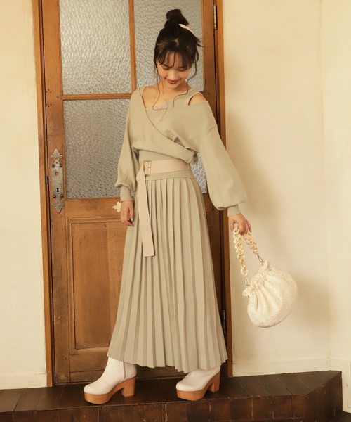 one after another NICE CLAUP(ワンアフターアナザーナイスクラップ)の「サイドゴアブーツ(ブーツ・レディース・アイボリー/ブラック/ダークブラウン・SMALL/MEDIUM/LARGE)」の5枚目の写真