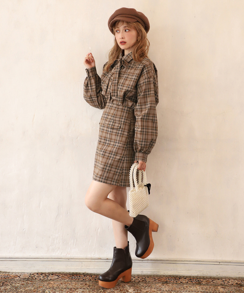 one after another NICE CLAUP(ワンアフターアナザーナイスクラップ)の「サイドゴアブーツ(ブーツ・レディース・アイボリー/ブラック/ダークブラウン・SMALL/MEDIUM/LARGE)」の21枚目の写真