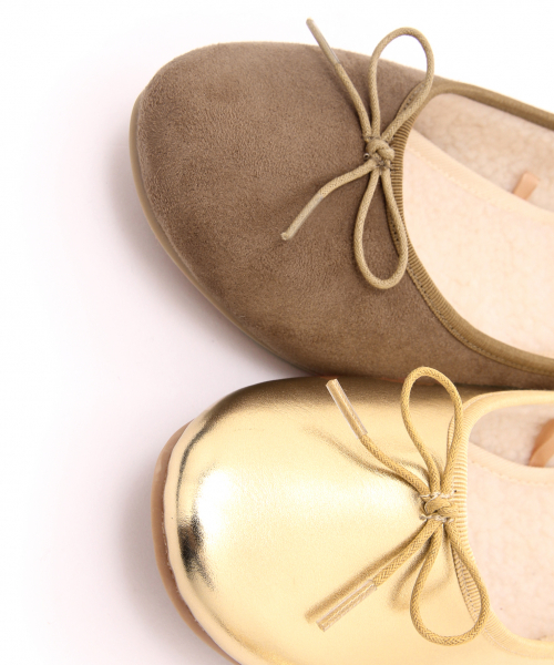 GLOBAL WORK（グローバルワーク）の「フワモコバレエ/841395（バレエシューズ・レディース・ブラック/ベージュ/イエロー系その他3・SMALL/MEDIUM/LARGE）」の12枚目の写真