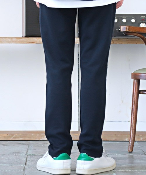 LUXSTYLE(ラグスタイル)の「ポンチテーパードパンツ(スウェットパンツ・メンズ・ブラック/ネイビー/杢グレー/チャコール・M/L/XL)」の16枚目の写真