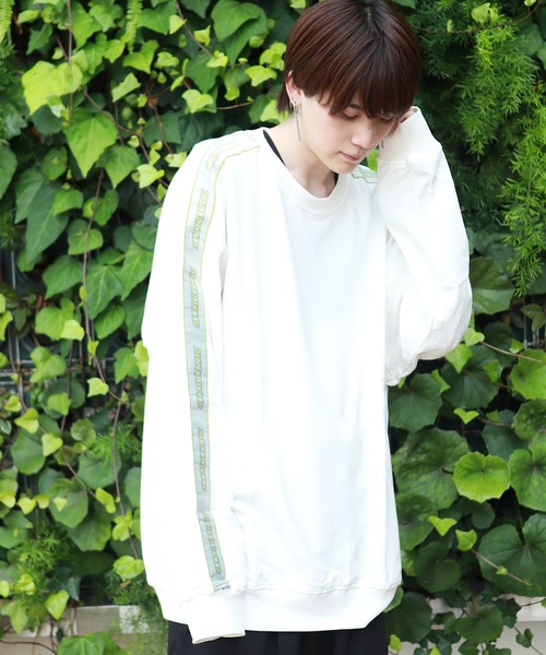rovtski（ロフトスキー）の「D-VINCENT DESIGN CREW PARKA/デザインクルーネックスウェット トレーナー&パーカー（パーカー・メンズ・ホワイト系その他/ブラック系その他/グレー系その他/グリーン系その他/ホワイト系その他2/ホワイト系その他3/ブラック系その他3/グリーン系その他2/ブラック系その他2・FREE）」の4枚目の写真
