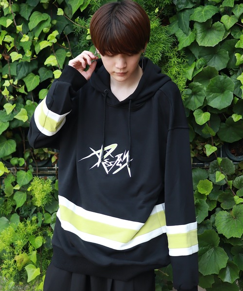 rovtski（ロフトスキー）の「D-VINCENT DESIGN CREW PARKA/デザインクルーネックスウェット トレーナー&パーカー（パーカー・メンズ・ホワイト系その他/ブラック系その他/グレー系その他/グリーン系その他/ホワイト系その他2/ホワイト系その他3/ブラック系その他3/グリーン系その他2/ブラック系その他2・FREE）」の7枚目の写真