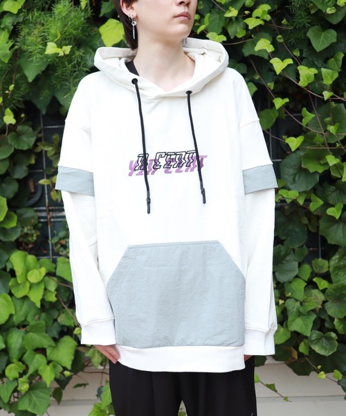 rovtski（ロフトスキー）の「D-VINCENT DESIGN CREW PARKA/デザインクルーネックスウェット トレーナー&パーカー（パーカー・メンズ・ホワイト系その他/ブラック系その他/グレー系その他/グリーン系その他/ホワイト系その他2/ホワイト系その他3/ブラック系その他3/グリーン系その他2/ブラック系その他2・FREE）」の12枚目の写真