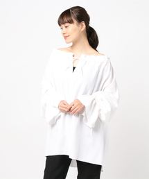 CLANE（クラネ）の「2WAY OFF SHOULDER BULKY TOPS（シャツ/ブラウス