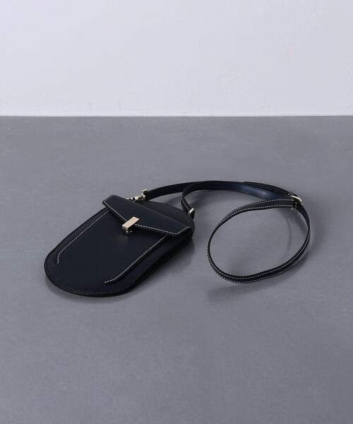 UNITED ARROWS（ユナイテッドアローズ）の「UWSC オーバル ガジェットケース ②（その他小物・レディース・ベージュ/ネイビー/オフホワイト・FREE）」の10枚目の写真