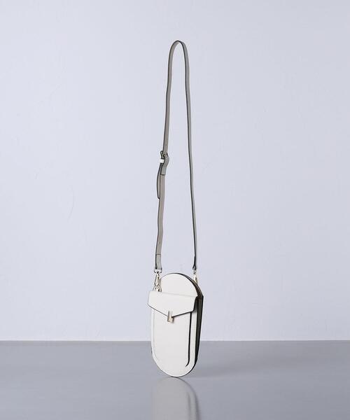 UNITED ARROWS（ユナイテッドアローズ）の「UWSC オーバル ガジェットケース ②（その他小物・レディース・ベージュ/ネイビー/オフホワイト・FREE）」の9枚目の写真