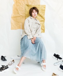 RANDA | ストレスフリー/2WAYリボンメッシュスニーカー(スニーカー)