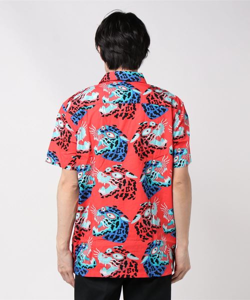 Hurley (ハーレー)の「M SUMATRA SS/ハーレー メンズ 半袖プリントシャツ(シャツ/ブラウス・メンズ・オレンジ系その他・MEDIUM/LARGE/SMALL)」の3枚目の写真