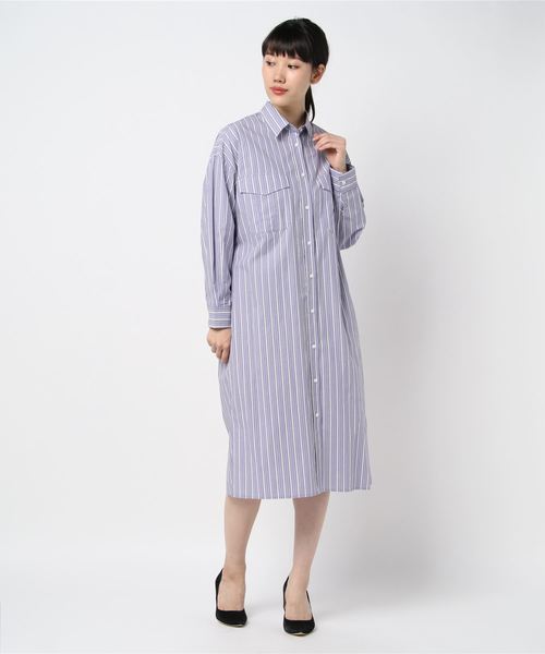 Jf Ready Made ジェイエフレディメイド タイプライターシャツワンピース ワンピース Jf Ready Made ジェイエフレディメイド のファッション通販 Zozotown