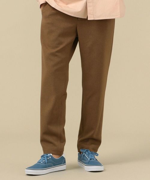 SHIPS(シップス)の「SC: ウールライク ストレッチ ハイブリッド イージー パンツ(その他パンツ・メンズ・ネイビー/ダークグレー/キャメル・SMALL/MEDIUM/LARGE/X-LARGE)」の2枚目の写真