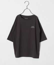 GLOBAL WORK | 【キッズ】アソートロゴチュニック7分袖/892511(Tシャツ/カットソー)