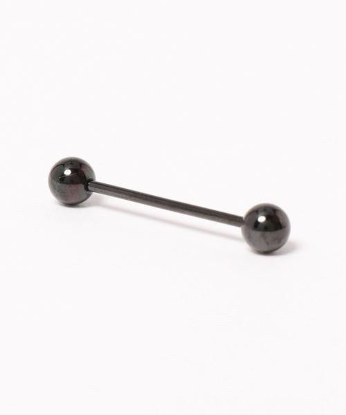 MORPH(モルフ)の「MORPH モルフ バーベルボディーピアス 16ゲージ 6mm~18mm(ピアス(片耳用)・メンズ・ブラック・20/22/24/26/28)」の6枚目の写真