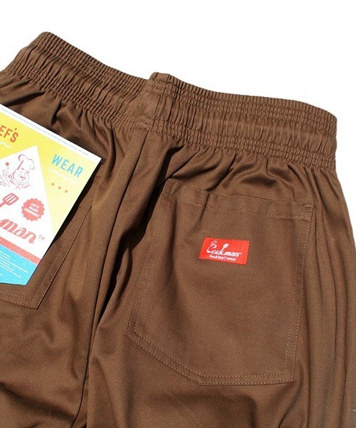 COOKMAN（クックマン）の「Cookman クックマン シェフパンツ  イージーパンツ ワイドパンツ チョコレート Chocolate（その他パンツ・メンズ・ブラウン・MEDIUM/LARGE/SMALL/X-LARGE）」の6枚目の写真