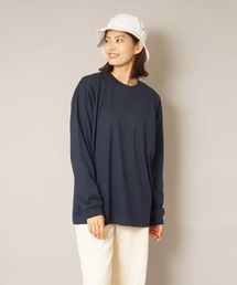 【HANES/ヘインズ】BEEFY L/S POCK-TEE H5196 ビーフィー ポケット付き ロンT 無地 ユニセックス